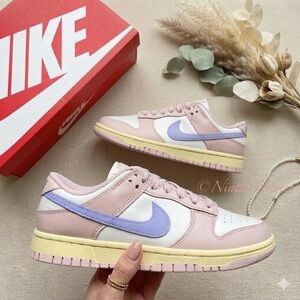 Nike Dunk Low Pink Oxford Women’s 9 NIB DD1503-601